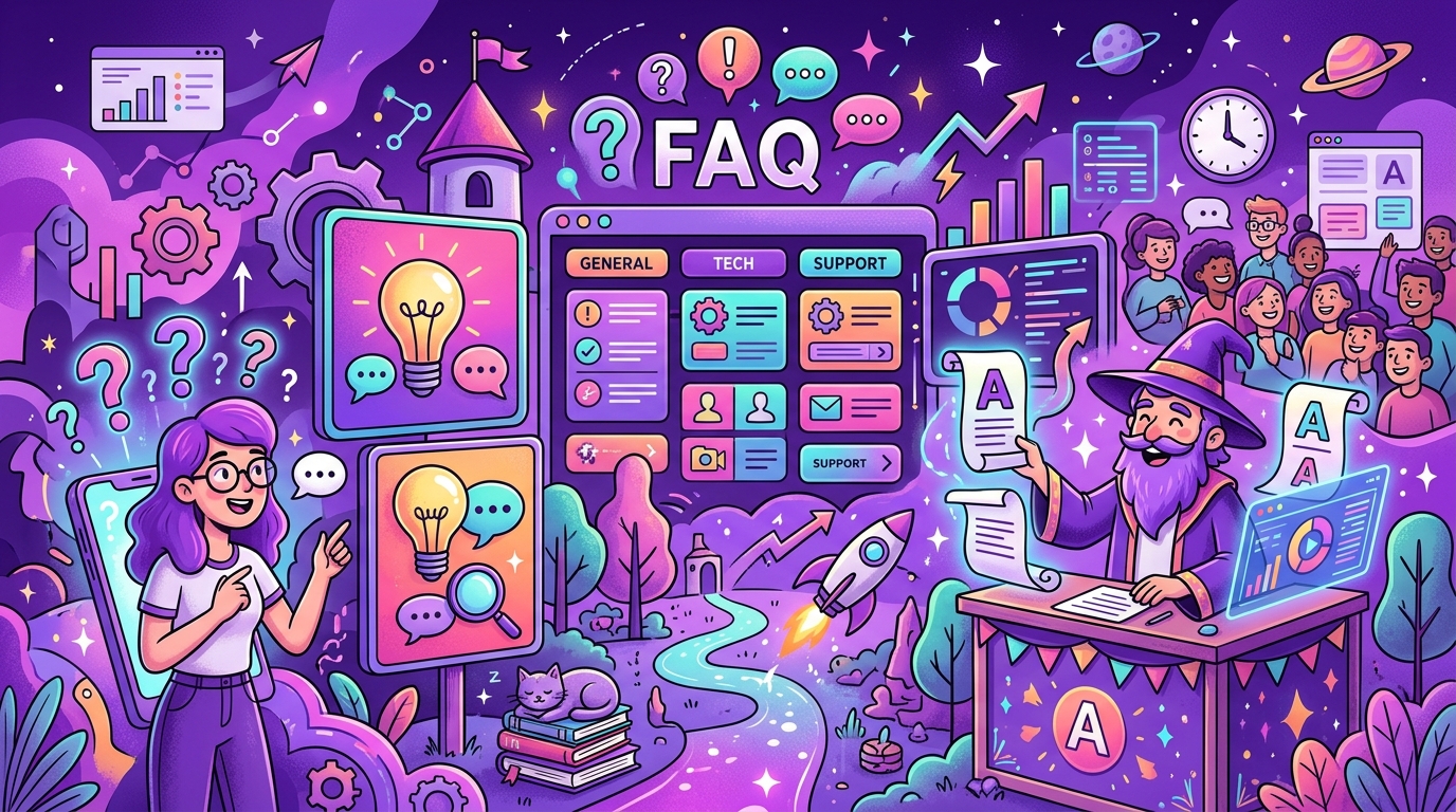 Фишки оформления раздела FAQ